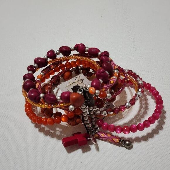 TRESKA‎ beaded bracelet - Picture 1 of 4